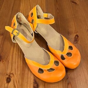 Lostis Chunky women's shoes sandals plus size leather shoes size 43